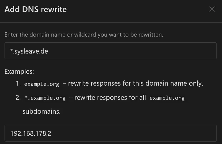 AdGuard Rewrite