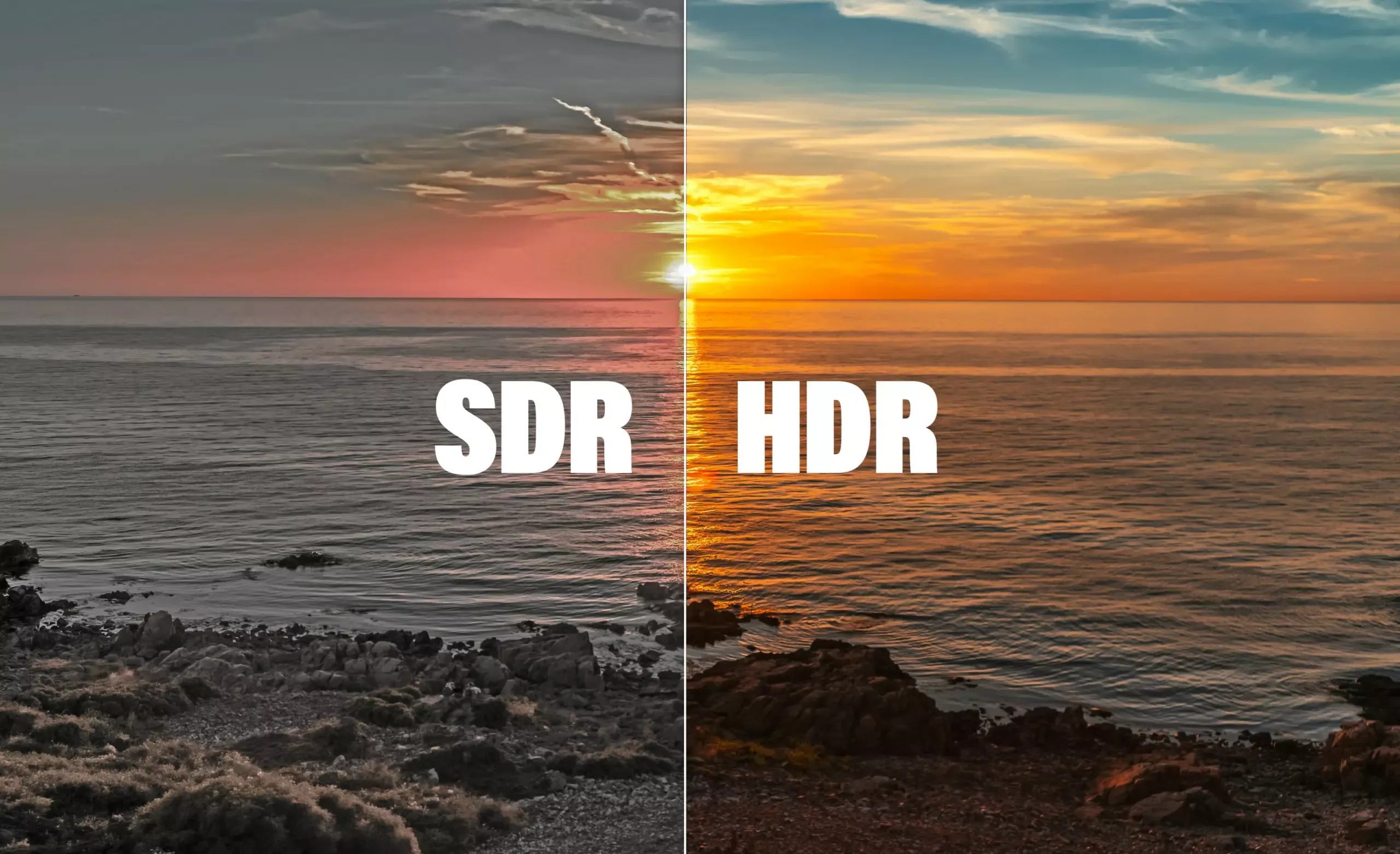 SDR vs HDR