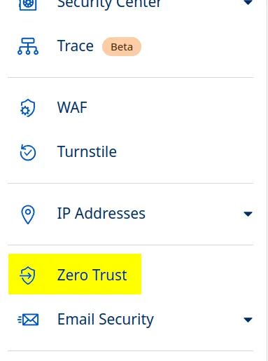 Zero Trust
