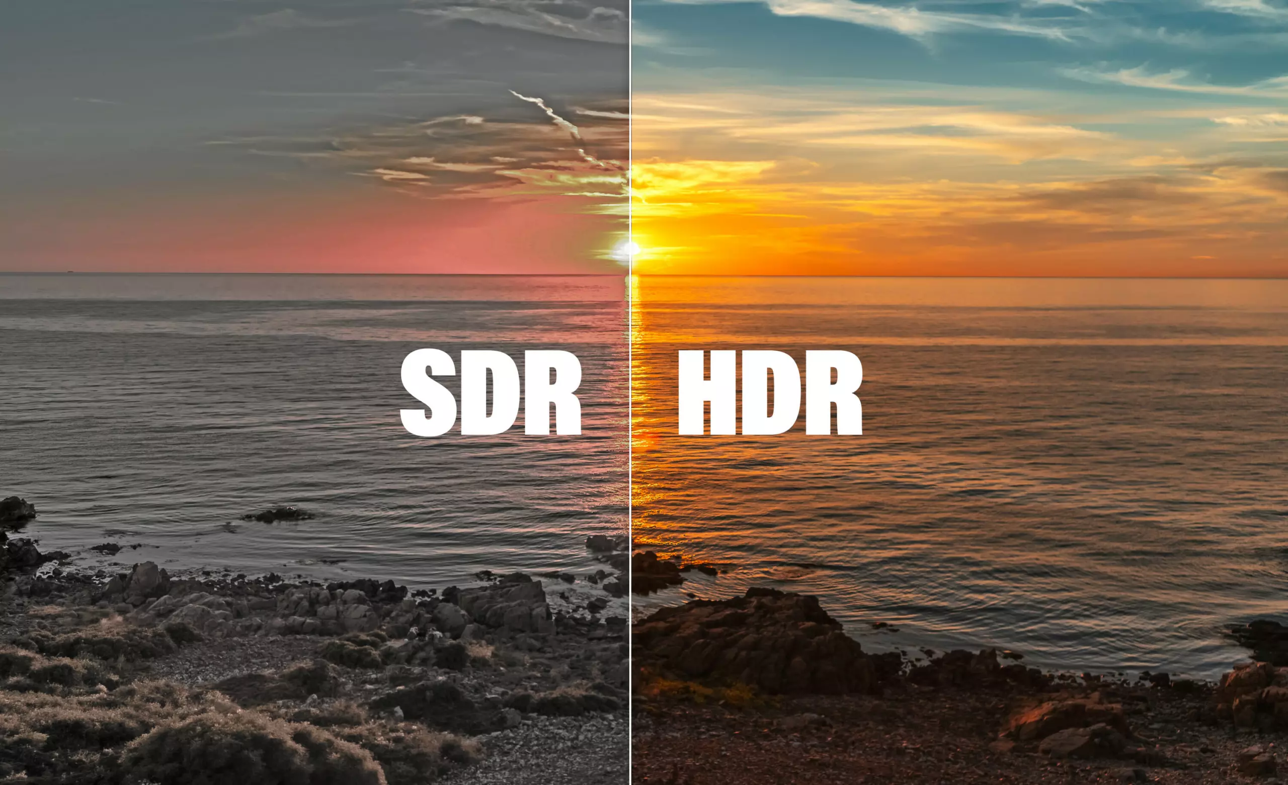 SDR vs HDR